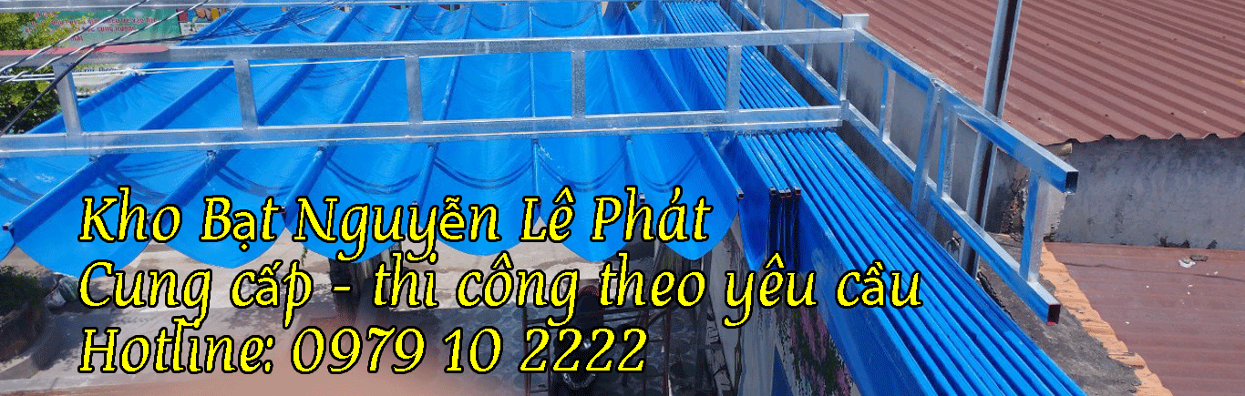 thay bạt mái che