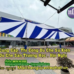 Đơn vị thi công lắp đặt dù che nắng sân trường | Bảo hành uy tín tại Bình Thuận