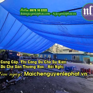 Cung Cấp Vải Bạt Căng Tròn Che Sân Trường Học tại Hà Đông