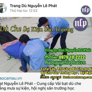 Dù Che Khu Căn Tin Trường Học Ở TP. Đông Hà, Dù Che Sân Trường Đại Học Tại Quảng Trị
