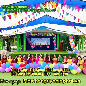 Dù Lớn Che Sân Trường - Bán Dù Che Nắng Sân Trường Tại Hàm Thuận Bắc Tỉnh Bình Thuận