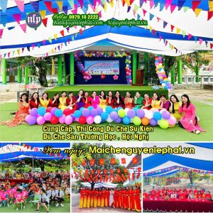 Dù Lớn Che Sân Trường - Bán Dù Che Nắng Sân Trường Tại Hàm Thuận Bắc Tỉnh Bình Thuận