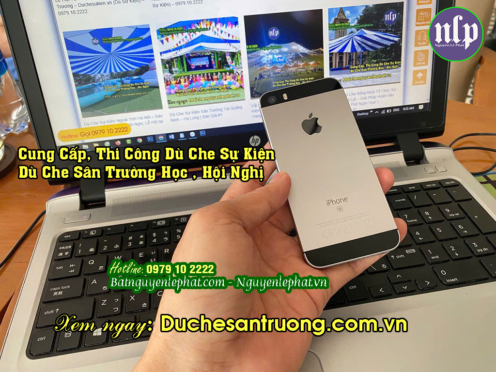 Dù che nắng sân trường Dù che nắng sân trường