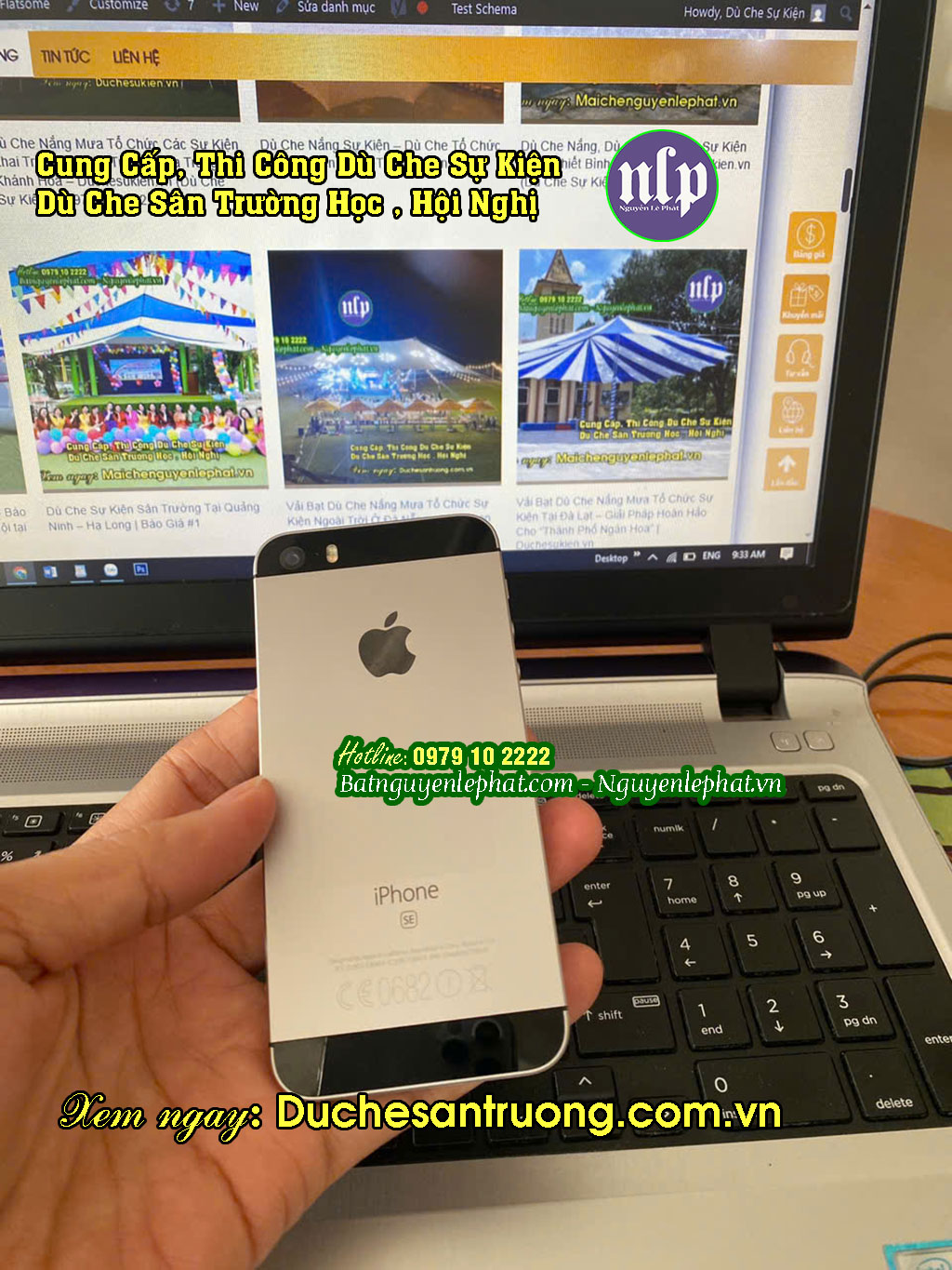 dù che nắng sân trường Dù Che Sân Trường - Vải Bạt Dù Che Nắng Mưa Sân Trường Học Tại Phú Yên