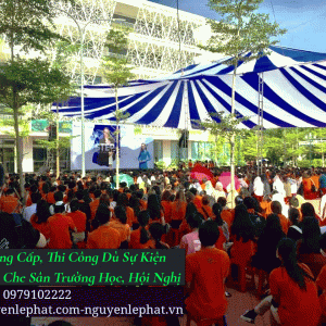 Thi Công Giá Rẻ Dù Sân Trường – Che Nắng Mưa An Toàn Cho Trường Học Tại Huyện Châu Đức - Bà Rịa - Vũng Tàu