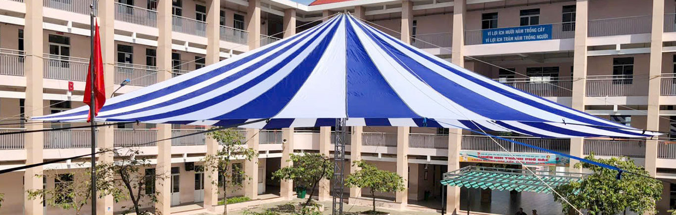 Dù che sự kiện sân trường học Dù che sự kiện sân trường học