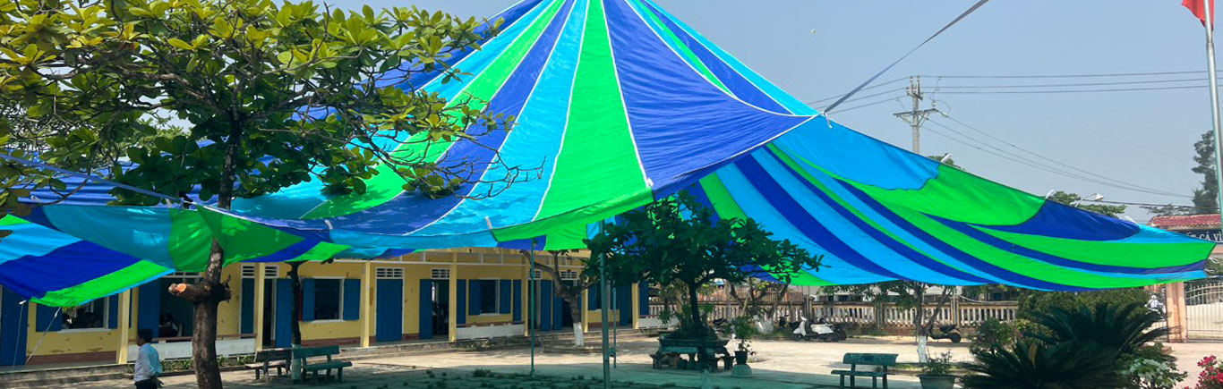 Dù che sự kiện sân trường học Dù che sự kiện sân trường học