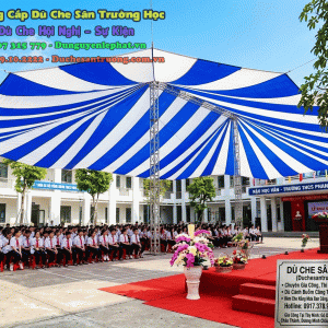 Dù Che Sân Trường Theo Yêu Cầu Ở Gia Lai, Dù Che Ngoài Trời Sân Trường Tại TP. Pleiku
