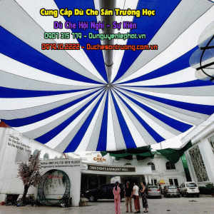 Cung Cấp Dù Che Nắng Sân Trường Ngoài Trời - Dù Che Sự Kiện Loại Lớn Tại Bến Tre