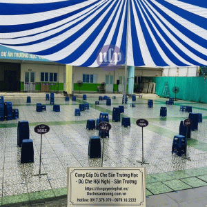 [Địa Chỉ ] Bán Dù Trường Học, Dù Che Sự Kiện, Sân Trường Nắng Mưa Uy Tín Mới Giá Rẻ, Chất Lượng Nhất Tại Khánh Hoà