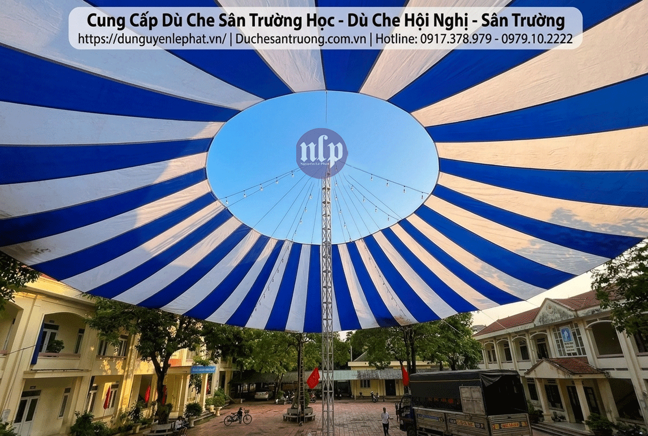 [Địa Chỉ ] Bán Dù Trường Học, Dù Che Sự Kiện, Sân Trường Nắng Mưa Uy Tín Mới Giá Rẻ, Chất Lượng Nhất Tại Khánh Hoà 