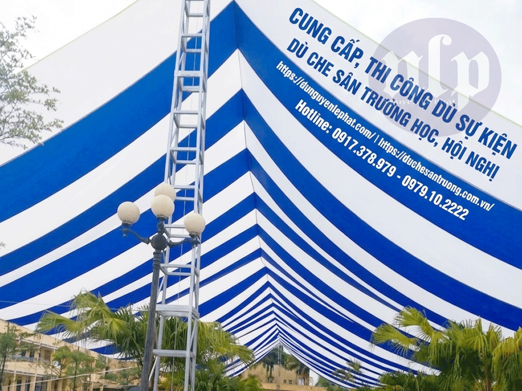 Xưỡng Bạt Dù Báo Giá Dù Che Sân Trường Mầm Non, Tiểu Học Đăk Nông