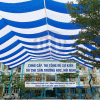Dù Che Sân Trường Đường Kính 10m 15m 20m 25m Ở Tp. Hòa Bình, Lắp Đặt Dù Che Tại Hoà Bình