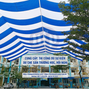 Xưỡng Bạt Dù Báo Giá Dù Che Sân Trường Mầm Non, Tiểu Học Đăk Nông