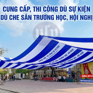 Dù Che Sân Trường Mầm Non Ở TP Tuy Hòa , Ô Dù Sân Trường Phú Yên